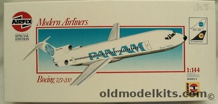 Airfix 1/144 Boeing 727-200 Pan Am or Lufthansa, 03183 plastic model kit